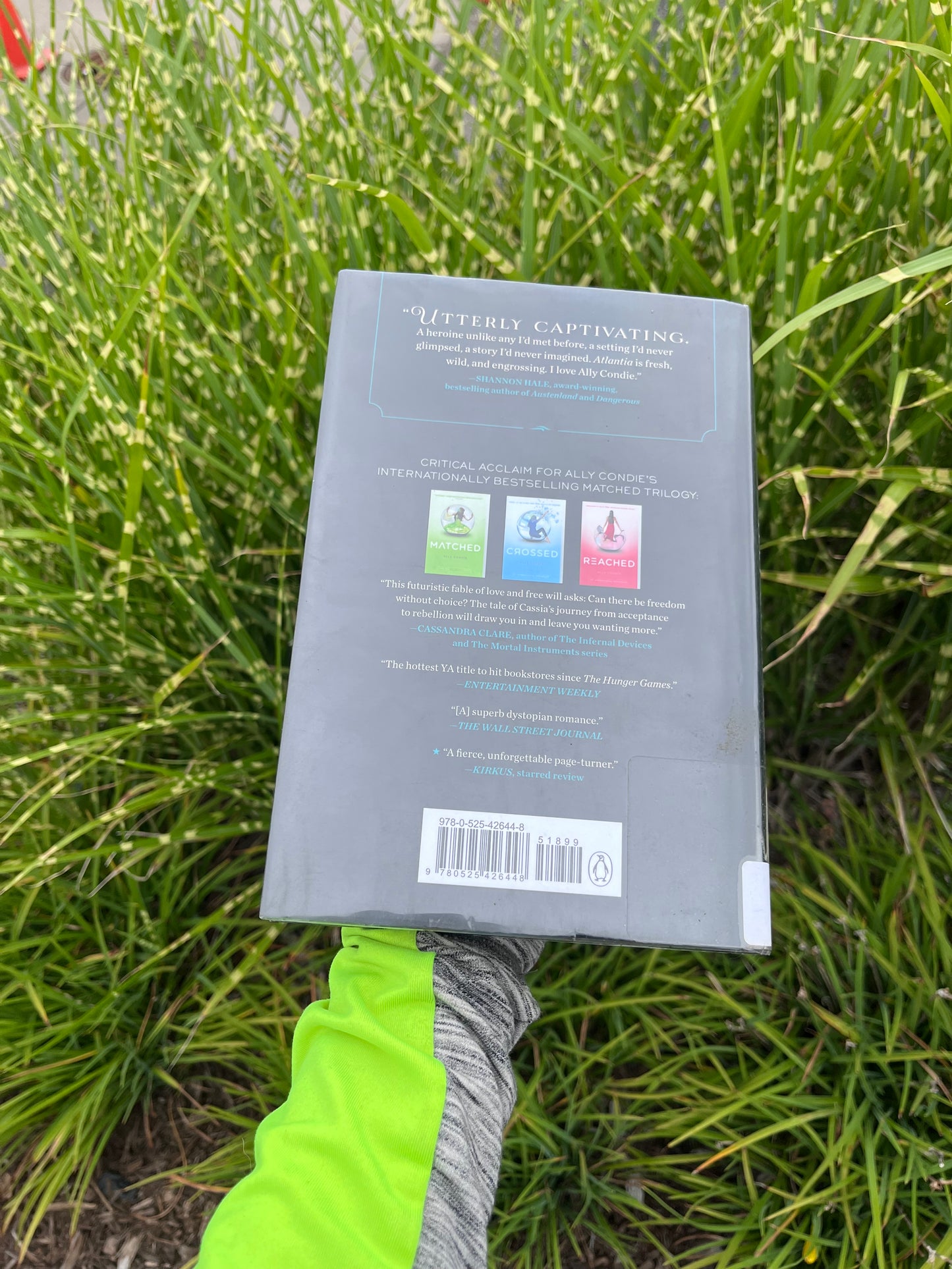 Hardcover Book Atlantia by Ally Condie