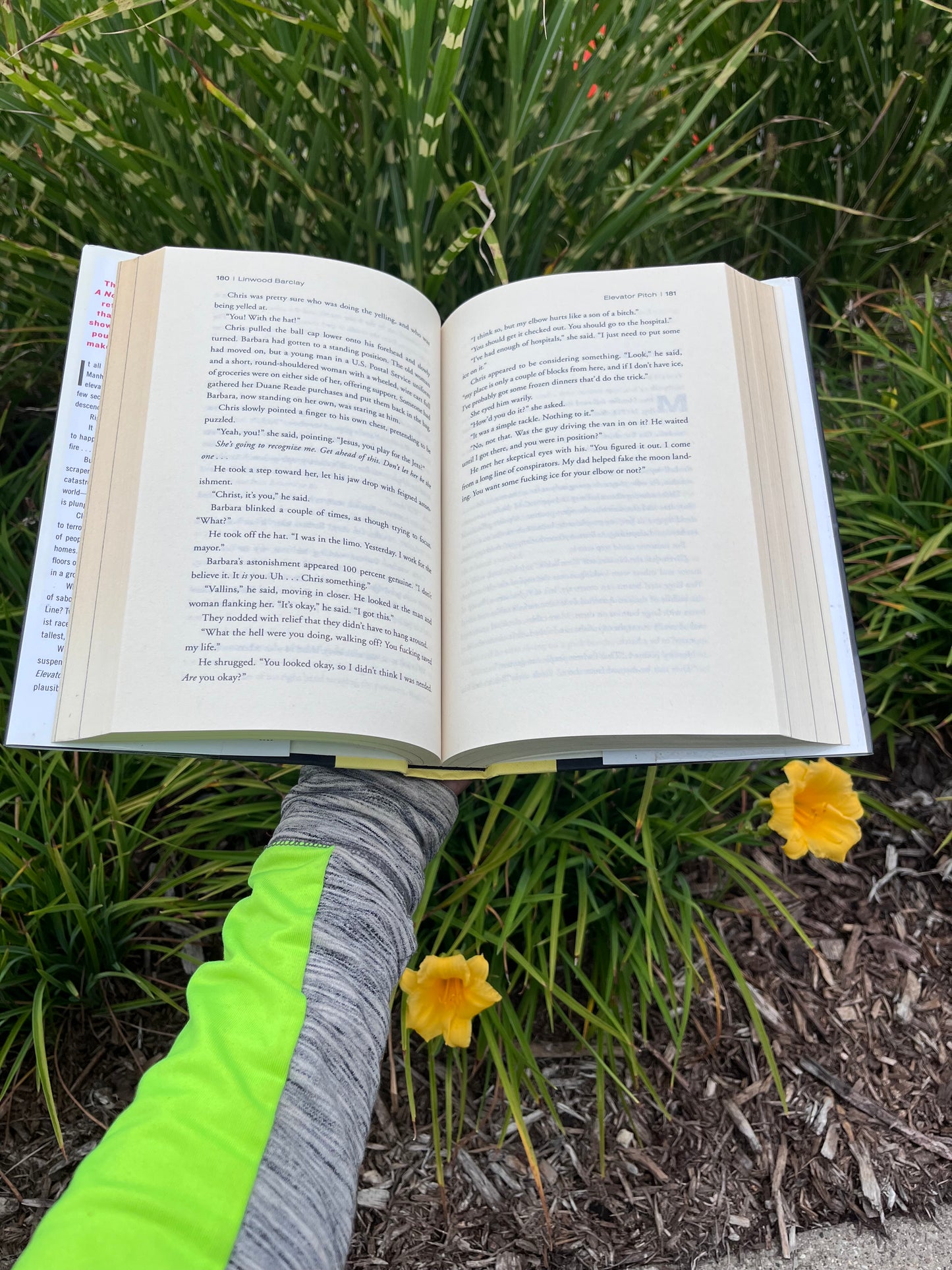 Used Hardcover Book Elevator Pitch by Linwood Barclay